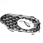 WEY Mocha Front Left Fog Light Cover – Part No. 2803229XVC01A8D