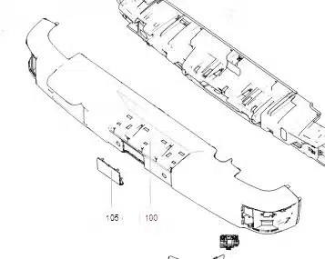 Rear Bumper Assembly for Tank 300 – Part Number 2804119XKM01A Rear Bumper Assembly for Tank 300 – Part Number 2804119XKM01A