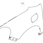 ORA Funky Cat GT Left Front Fender – 8403500XNW01A Performance Edition