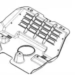 Genuine JAC Shuailing T6 Engine Under Guard Lower Shield – 2802102P3060