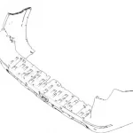 Rear Bumper Assembly for WEY Mocha – Part Number 2804216XVC01A