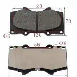 JAC Motors Shuailing T6 Front Brake Pad Set – 3501100/200P3010
