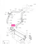 Isuzu RZ4E 1.9L Intercooler Outlet Pipe – Part C8983500570