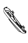 Haval H6 Guochao Edition Left Side Muffler Decorative Cover – 2804130XKZ4NA Haval H6 Guochao Edition Left Side Muffler Decorative Cover – 2804130XKZ4NA