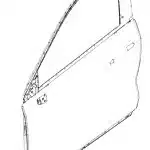 Front Left Door Shell for WEY Latte (Coffee Series) – Part 6101100XVE01A