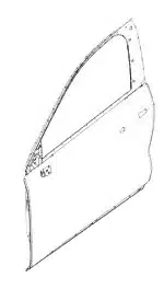 Front Left Door Shell for WEY Latte (Coffee Series) – Part 6101100XVE01A Front Left Door Shell for WEY Latte (Coffee Series) – Part 6101100XVE01A