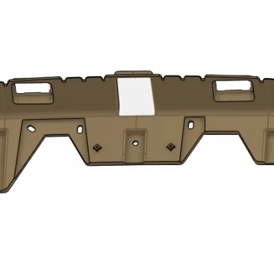 Rear Bumper Bracket Assembly for ORA White Cat (Xiao Ye Mao Edition) – 2804119XNZ03A Rear Bumper Bracket Assembly for ORA White Cat (Xiao Ye Mao Edition) – 2804119XNZ03A