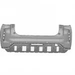 Rear Bumper Assembly for Haval F7 SUV – Part Number 2804410XKQ11A