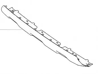 GWM King Kong Poer Front Bumper Lower Guard – 2803203XPS01A GWM King Kong Poer Front Bumper Lower Guard – 2803203XPS01A