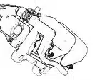 Rear Left Brake Caliper for Haval H6 3rd Gen (Chassis B01) – 3502102XGW01A