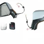 GWM King Kong Poer Left Rearview Mirror Assembly – 8202104XPS01A