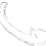 Rear Bumper Assembly for Haval H6 3rd Gen (B01) – Part No. 2804221XKN01A