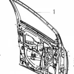 ORA Black Cat (R1) Front Left Door Shell Assembly – Part 6101100XNZ01A-E