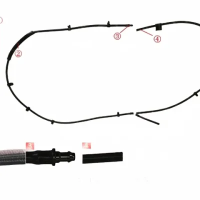 GWM Poer Commercial Front Windshield Washer Hose Assembly – 5207105XPW01B