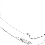 Haval Dargo Rear Bumper Assembly – Part Number 2804131XKN04A