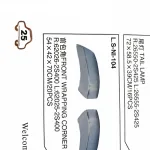 Front Bumper Corner for Nissan D22 Pickup – 62025-2S400
