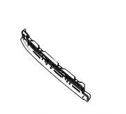 Tank 500 Front Bumper Lower Right Grille – Part No. 2803146XKV3AA Tank 500 Front Bumper Lower Right Grille – Part No. 2803146XKV3AA