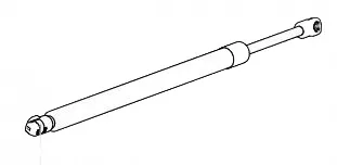Right Tailgate Strut for Haval H6S Sports Coupe – Part 6309800XKN03A Right Tailgate Strut for Haval H6S Sports Coupe – Part 6309800XKN03A