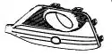 Haval H6 Guochao Front Fog Light Cover – Left Side (2803117XKZ4NAES) Haval H6 Guochao Front Fog Light Cover – Left Side (2803117XKZ4NAES)