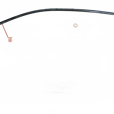 Front Right Door Window Trim Strip for WEY VV7 Mid-size SUV – Part No. 6107400XKU33A Front Right Door Window Trim Strip for WEY VV7 Mid-size SUV – Part No. 6107400XKU33A