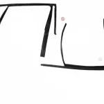 ORA Funky Cat / 03 Rear Left Window Glass Run Channel Seal – 6207121XNW01A