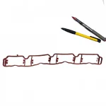 BAIC Intake Manifold Gasket for BJ4G20 2.0L Engine – FS1008074-0027-001