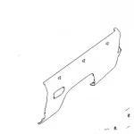 GWM King Kong Poer Truck Bed Side Panel Left Side – 8502145XPS01A