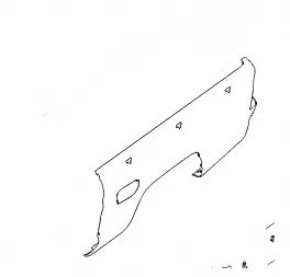 GWM King Kong Poer Truck Bed Side Panel Left Side – 8502145XPS01A GWM King Kong Poer Truck Bed Side Panel Left Side – 8502145XPS01A