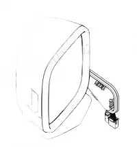 Tank 300 Side Rearview Mirror Assembly – Left Side (8202107XKM01A) Tank 300 Side Rearview Mirror Assembly – Left Side (8202107XKM01A)