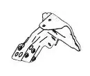WEY Latte Front Right Fender Bracket – 5010115XVE01A WEY Latte Front Right Fender Bracket – 5010115XVE01A