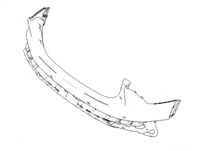 Haval Shenshou Rear Bumper Assembly – Part Number 2804140XKN02A Haval Shenshou Rear Bumper Assembly – Part Number 2804140XKN02A