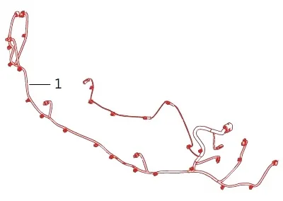 WEY VV6 Front Bumper Wiring Harness Assembly – Part 4011104XKS03B WEY VV6 Front Bumper Wiring Harness Assembly – Part 4011104XKS03B