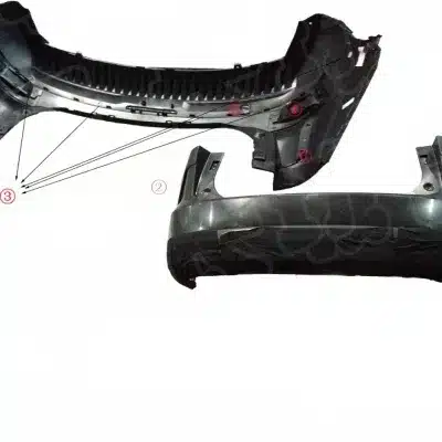 Rear Bumper Assembly for Haval H6 (3rd Gen) – Part No. 2804110XKN01A Rear Bumper Assembly for Haval H6 (3rd Gen) – Part No. 2804110XKN01A