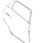 WEY Mocha Rear Right Door Shell Assembly – 6201200XVC01A