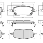 Haval Jolion Front Brake Pad Set – Genuine Replacement Part 3502035-0592-001