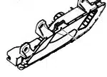 Haval H6 Guochao Front Left Interior Door Handle Assembly – 6105100XKZ4NAAJ