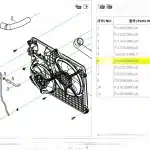 Foton Tunland Expansion Tank Hose Assembly – P1130430002A0