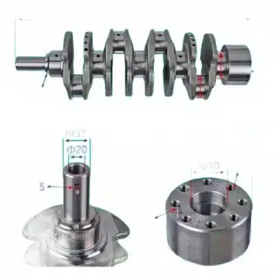 Yunnei D19 1.9L Diesel Engine Crankshaft – Part 1005010-0222-001 Yunnei D19 1.9L Diesel Engine Crankshaft – Part 1005010-0222-001