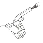 Haval M6 PLUS Rear View Camera Assembly – 3776103XKZ0ZA