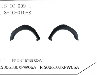GWM Poer Off-road Front Left Wheel Arch Flare – 5006100XPW06A