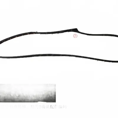 Front Left Door Weatherstrip Seal for Tank 300 – Part 6107100XKM01A Front Left Door Weatherstrip Seal for Tank 300 – Part 6107100XKM01A
