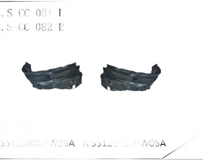 GWM Poer Off-road Front Left Fender Liner (Inner Fender) – 5512100XPW06A GWM Poer Off-road Front Left Fender Liner (Inner Fender) – 5512100XPW06A