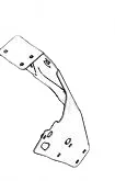 Front Left Fender Bracket for WEY Latte (Coffee Series) – Part No. 5010114XVE01A Front Left Fender Bracket for WEY Latte (Coffee Series) – Part No. 5010114XVE01A