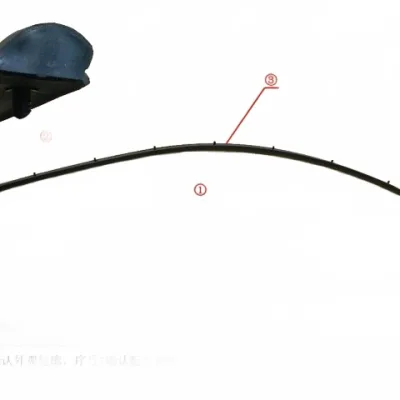 WEY VV7 Front Left Door Weatherstrip Seal – 5006415XKU33A WEY VV7 Front Left Door Weatherstrip Seal – 5006415XKU33A