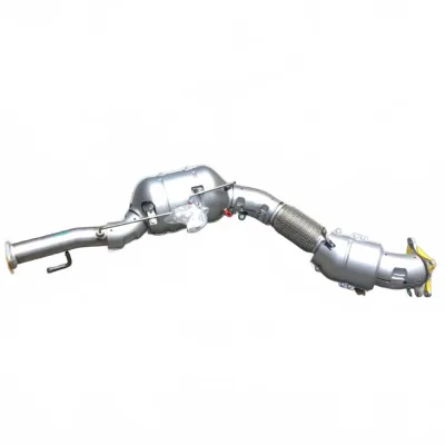 Foton Tunland Front Catalytic Converter Assembly – P1125020803A0 Foton Tunland Front Catalytic Converter Assembly – P1125020803A0