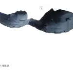 WEY VV7 Front Right Inner Fender Liner – Part Number 5512120XKU33A
