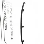 ZNA Nissan D22 Pickup Front Grille Molding Trim – 62651-2S400