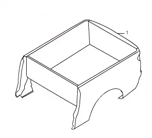 GWM Poer Commercial Cargo Box Assembly (Leaf Spring Suspension) – 8500127XPW01A GWM Poer Commercial Cargo Box Assembly (Leaf Spring Suspension) – 8500127XPW01A