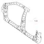 GWM King Kong Poer Front Left Fender Bracket – 5401170XPS01A