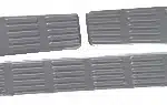 Rear Bumper Pedal Rubber Pad Right Side for JAC Shuailing T8 (2804106P306A-R)